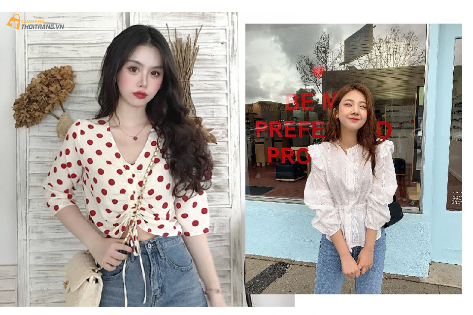 Các kiểu áo Blouse 